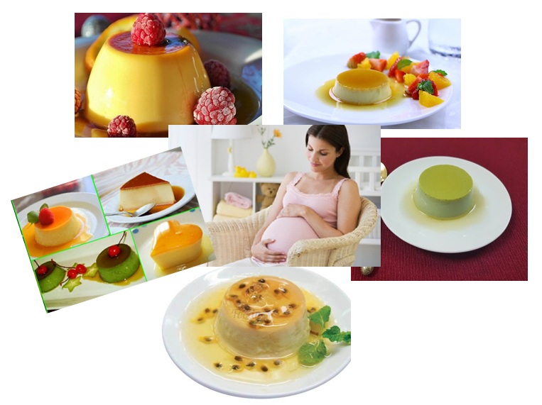 Phụ nữ mang thai có ăn bánh flan được không?