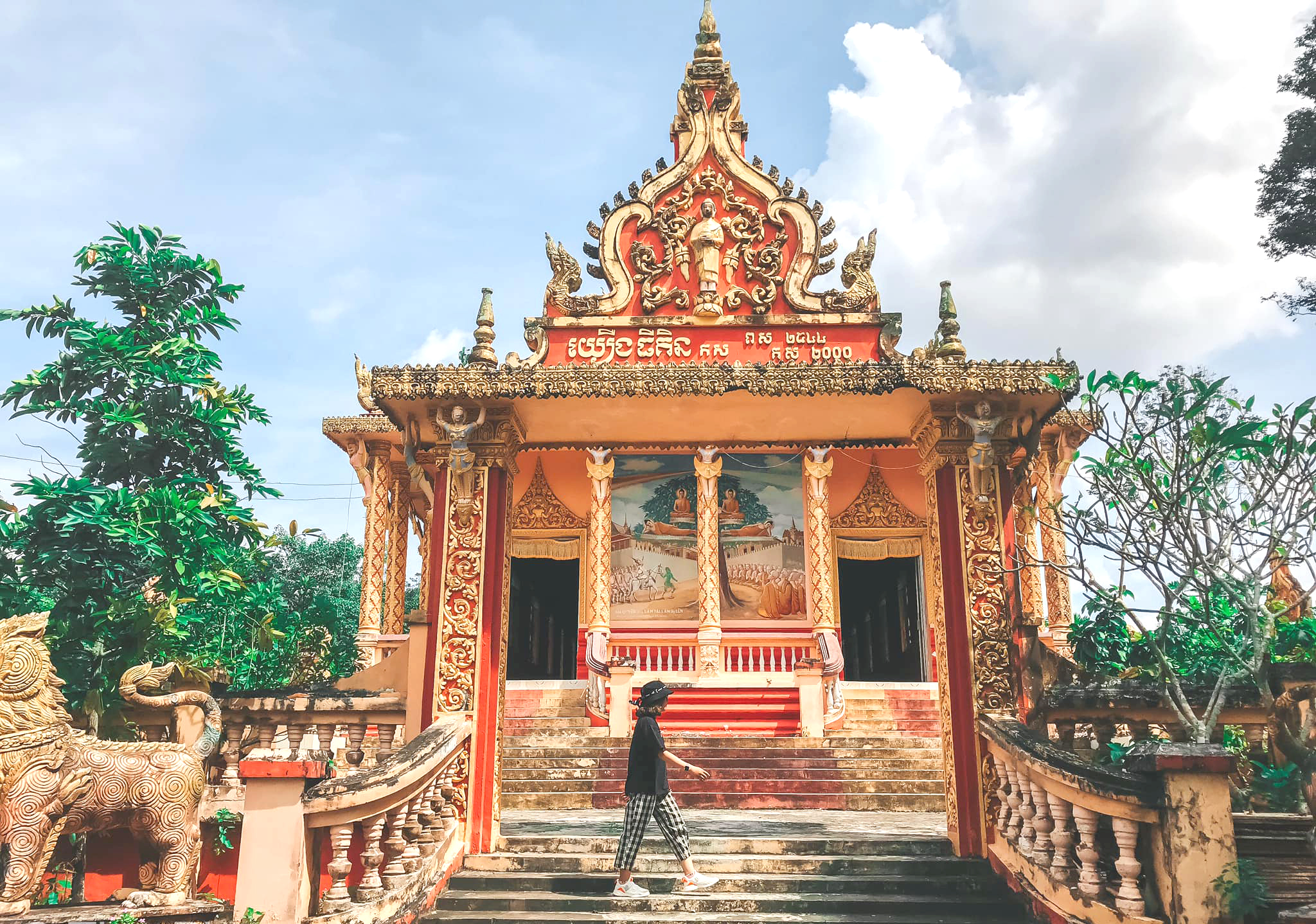 Cách di chuyển đến chùa Som Rong Sóc Trăng