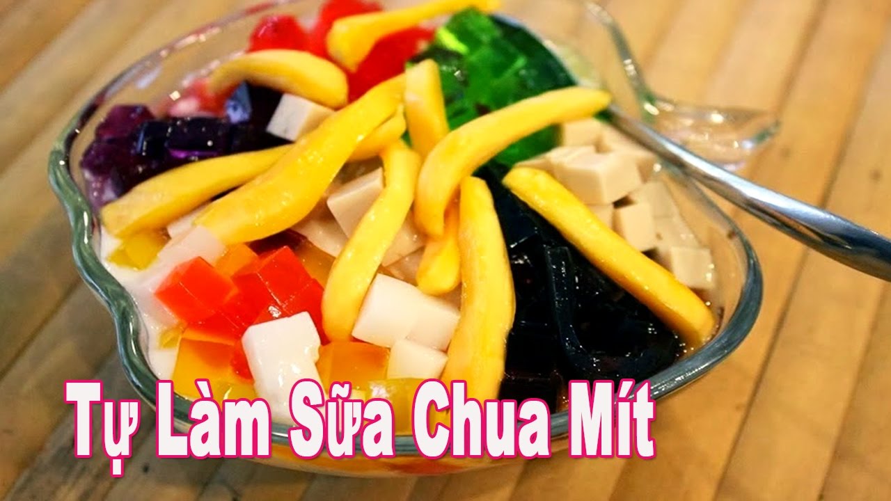 Hướng dẫn làm sữa chua mít